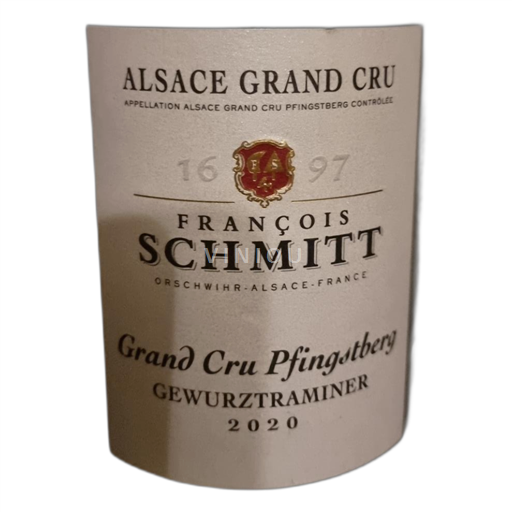 Alsace Unspecified François Schmitt Grand Cru Pfingstberg 2020