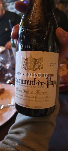 Rona dolina Châteauneuf-du-Pape Mas Saint Louis Les arpents des contrebandiers 2017
