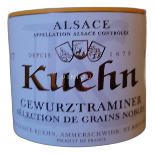 Alsace Gewurztraminer Maison Kuehn Sélection de Grains Nobles 2017