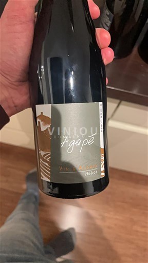 Alsace Pinot noir Domaine Agapé Hélios 2020