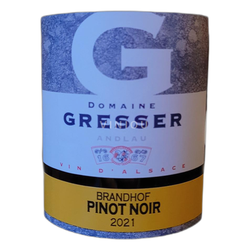 Alsace Pinot noir Domaine Gresser Brandhof 2021