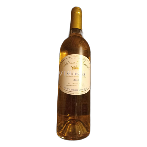 Bordeaux Sauternes Château l'Arieste 2012