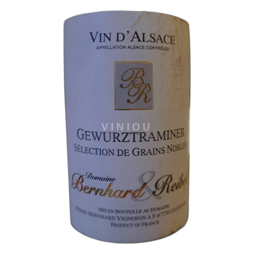 Alsasko Gewürztraminer Domaine Bernhard & Reibel Sélection de Grains Nobles 2011