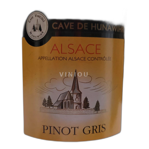 Alsace Pinot xám Cave de Hunawihr Réserve 2020