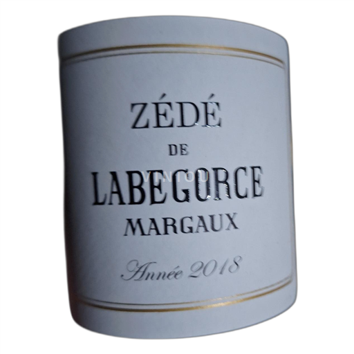 Bordeaux Margaux Château Labégorce Zédé de Labégorce 2018