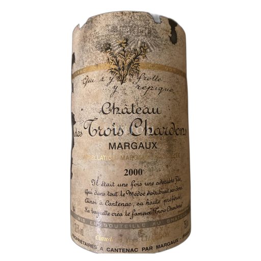 Bordeaux Margaux Château des Trois Chardons 2000