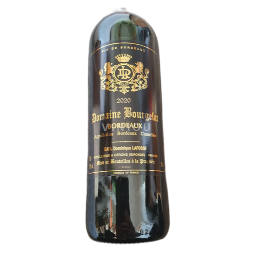 Bordeaux Domaine Bourgelat 2020