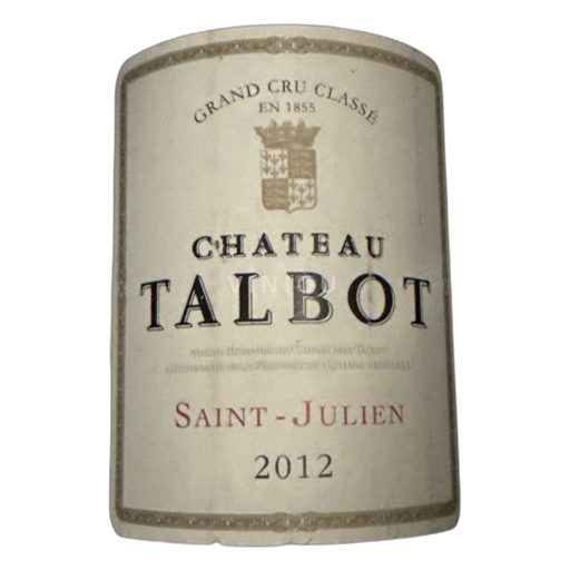 Bordeaux Saint-Julien Château Talbot 2012