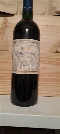 Bordeaux Haut-Médoc Château Arsac 1997