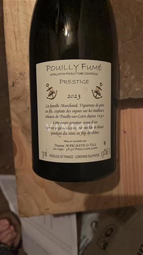 Loirevallei Pouilly-fumé Marchand & Fils Prestige 2023