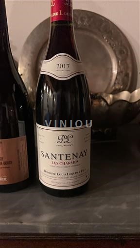Burgundy Santenay Domaine Louis Lequin & Fils Les Charmes 2017