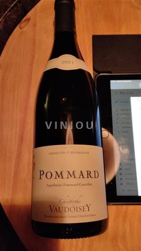 Borgogna Pommard Christophe Vaudoisey 2021