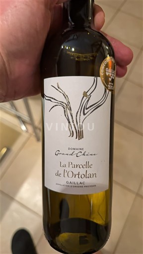 Wijnen Blanc sec La Parcelle de l'Ortolan Domaine Grand Chêne 2023 Frankrijk Zuidwest-Frankrijk Gaillac AOC