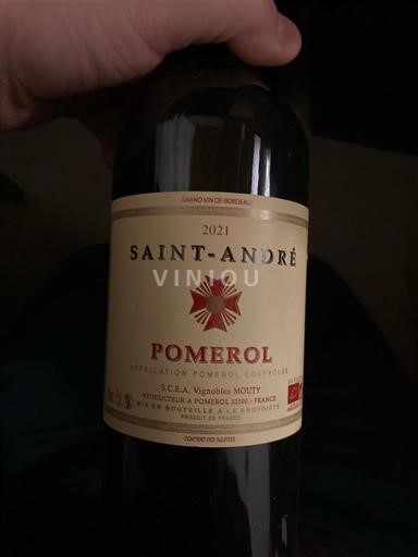 Bordeaux Pomerol Château Saint André 2021