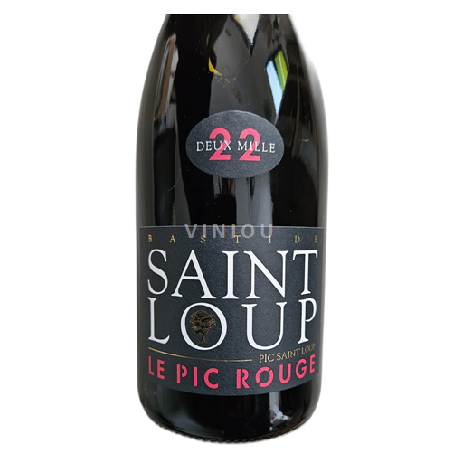 Languedoc Pic-saint-loup Bastide Saint Loup Le Pic Rouge 2022