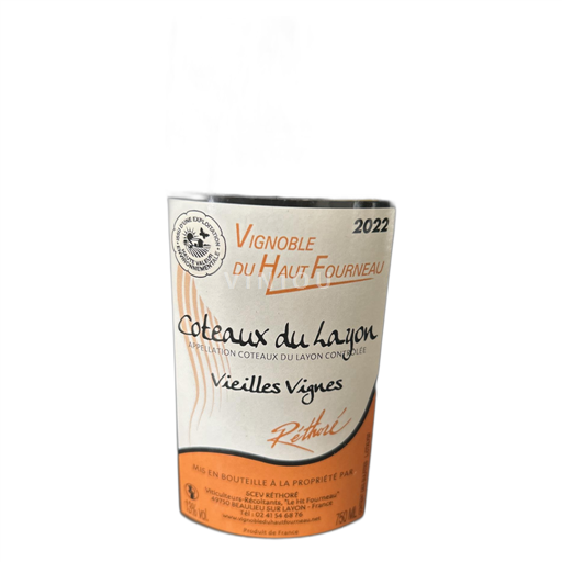 Thung lũng sông Loire Coteaux-du-layon Vignoble du Haut Fourneau Vieilles Vignes 2022