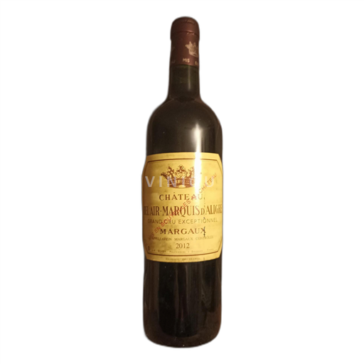 Bordeaux Margaux Château Bel Air-Marquis d'Aligre 2012