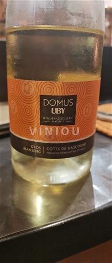 Sud-Ouest Côtes de Gascogne Domus Uby Non Millésimé