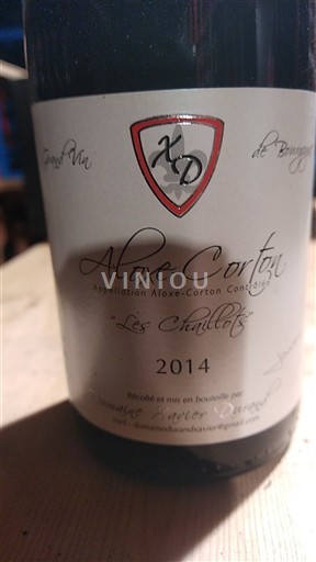 Bourgogne Aloxe-Corton Domaine Xavier Durand Les Chaillots 2014