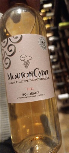Bordéus Baron Philippe de Rothschild Mouton Cadet 2021
