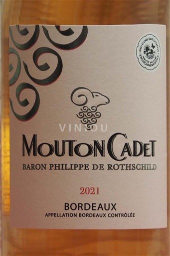 Bordeaux Baron Philippe de Rothschild Mouton Cadet 2021