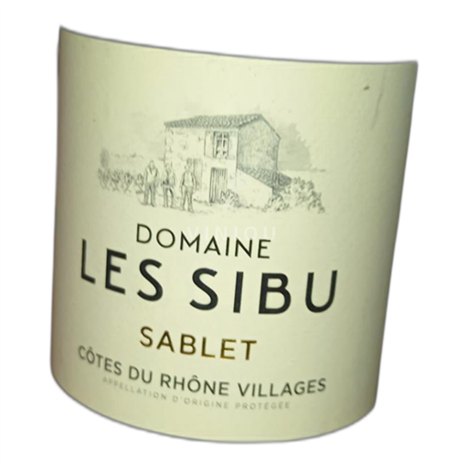 Rhônedalen Côtes-du-Rhône-Villages Domaine Les Sibu Sablet 2021