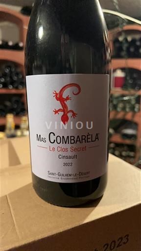 Víno Rouge sec Le Clos Secret Mas Combarela 2022 Francie Languedoc a Roussillon Saint-Guilhem-le-Désert IGP
