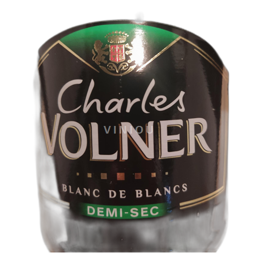 Champagne Charles Volner Demi-Sec Blanc de blancs Icke årgångsbetecknad