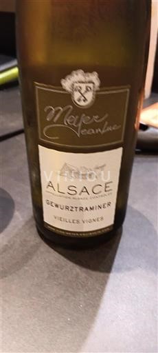 Alsasko Gewürztraminer Meyer Jean-Luc Vieilles Vignes 2022