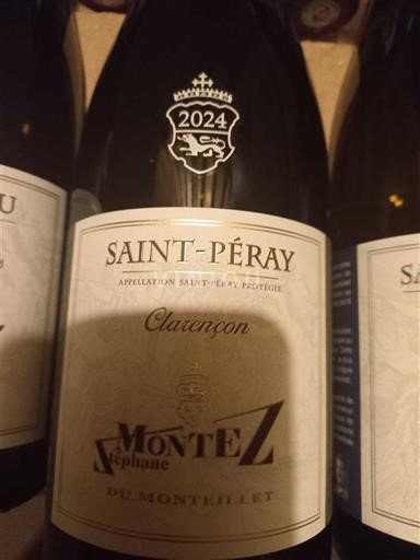 Thung lũng Rhône Saint-Péray Domaine Monteillet Clavançon 2024