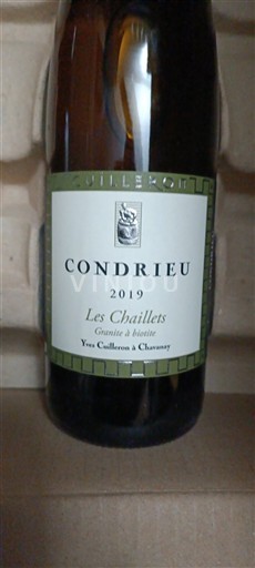Thung lũng Rhône Condrieu Yves Cuilleron Les Chaillets 2019