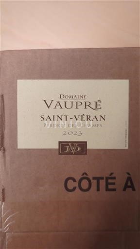 Burgundi Saint-Véran Domaine Vaupré Perdrix des champs 2023