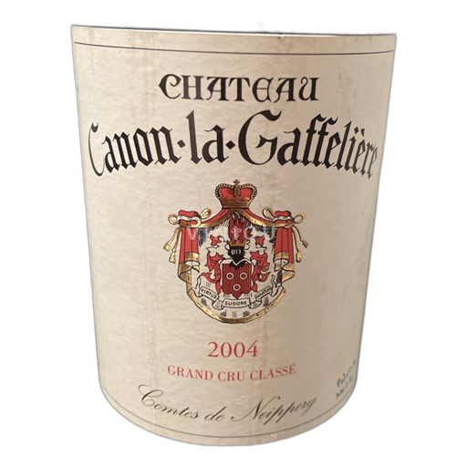Bordeaux Saint-Émilion Grand Cru Canon-la-Gaffelière 2004
