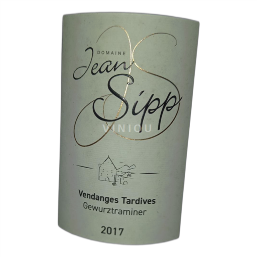 Alsace Gewurztraminer Jean Sipp Vendanges Tardives 2017