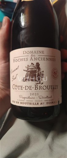 Beaujolais Côte-de-Brouilly Domaine Des Roches Anciennes 2021