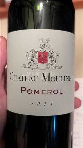 Bordeaux Pomerol Château Moulinet 2011