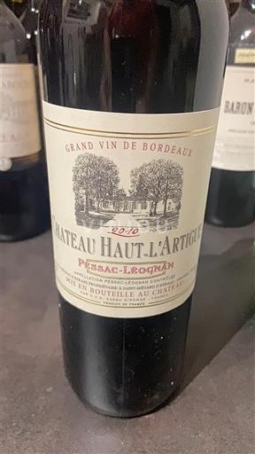 Bordeaux Pessac-Léognan Château Haut L'Artigue 2010
