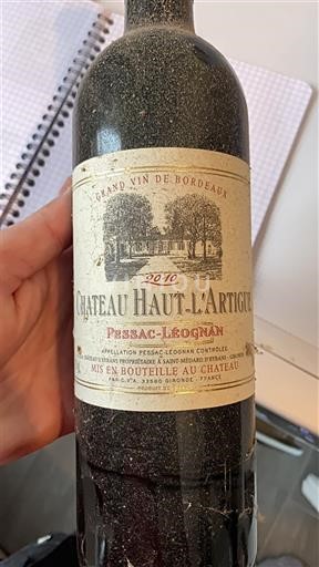Bordeaux Pessac-Léognan Château Haut L'Artigue 2010