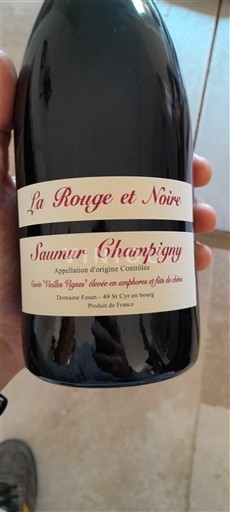 Thung lũng sông Loire Saumur-champigny Domaine Fouet La Rouge et Noire 2022