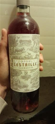 Bordeaux Bordeaux clairet Château Lestrille Capmartin Senza annata