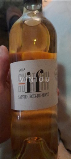 Burdeos Sainte-Croix-Du-Mont Château Mont-If 2018