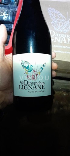 Rhônedalen Côtes du Rhône Château Lignane Les Dimanches 2023