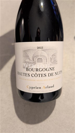 Burgundsko Hautes Côtes de Nuits Cyprien Arlaud 2023