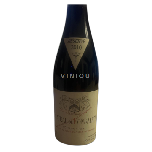 Valle del Rodano Côtes-du-Rhône Château de Fonsalette Réservé 2010