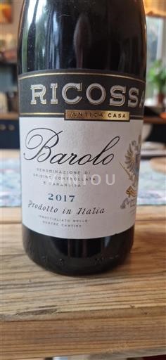 Piemont Barolo Ricossa Antica Casa 2017