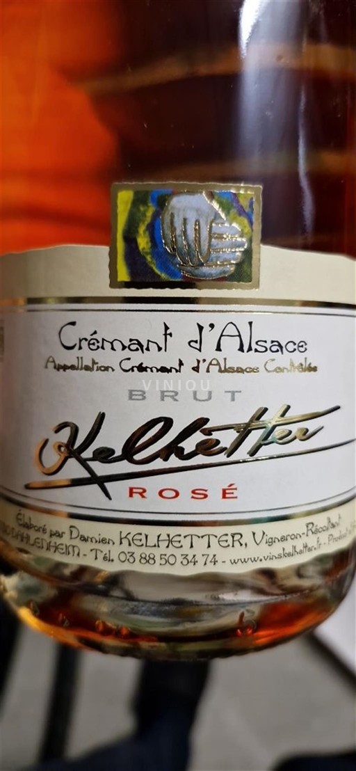 Alsace Crémant d'Alsace Kelhetter Rosé Non-Vintage