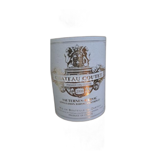 Bordeaux Sauternes Coutet 2008