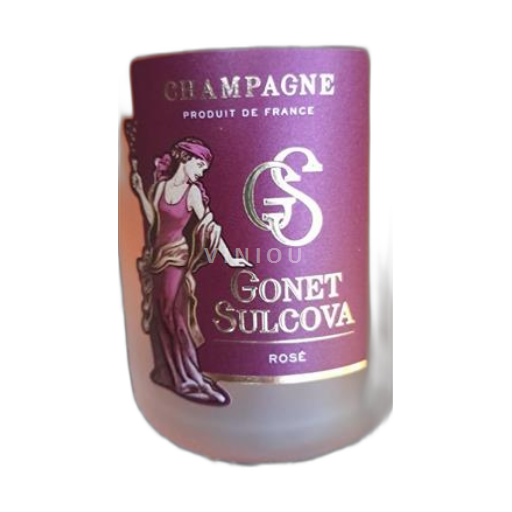 Šampanja Šampanjec Gonet Sulcova Rosé Neleten.