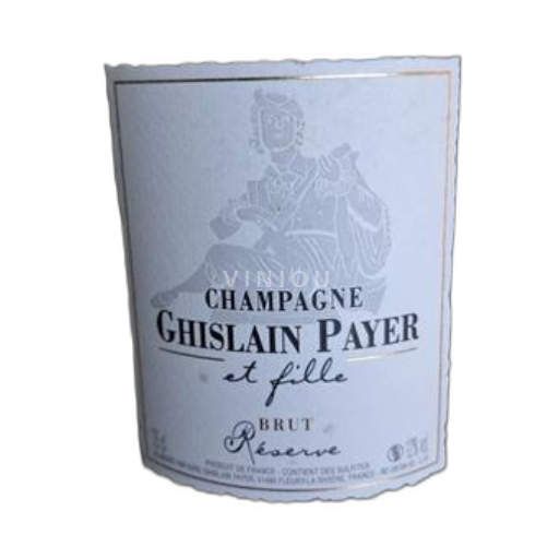 Champaña Champán Ghislain Payer et Fille Réserve Sin añada