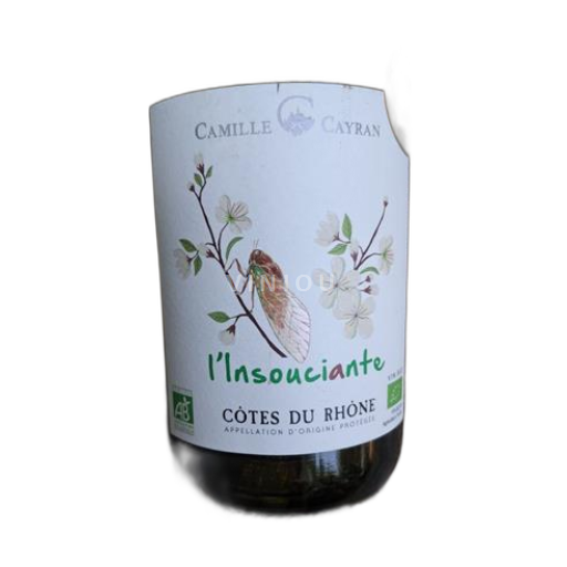 Valle del Ródano Côtes del Ródano Camille Cayran L'Insouciante 2023